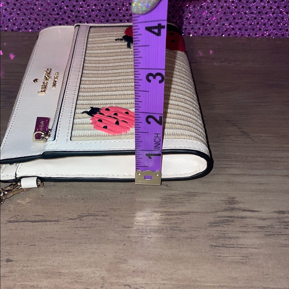 Kate Spade Cream Ladybug Clutch | Cute Spring Wristlet | NWT - Picture 14 of 15